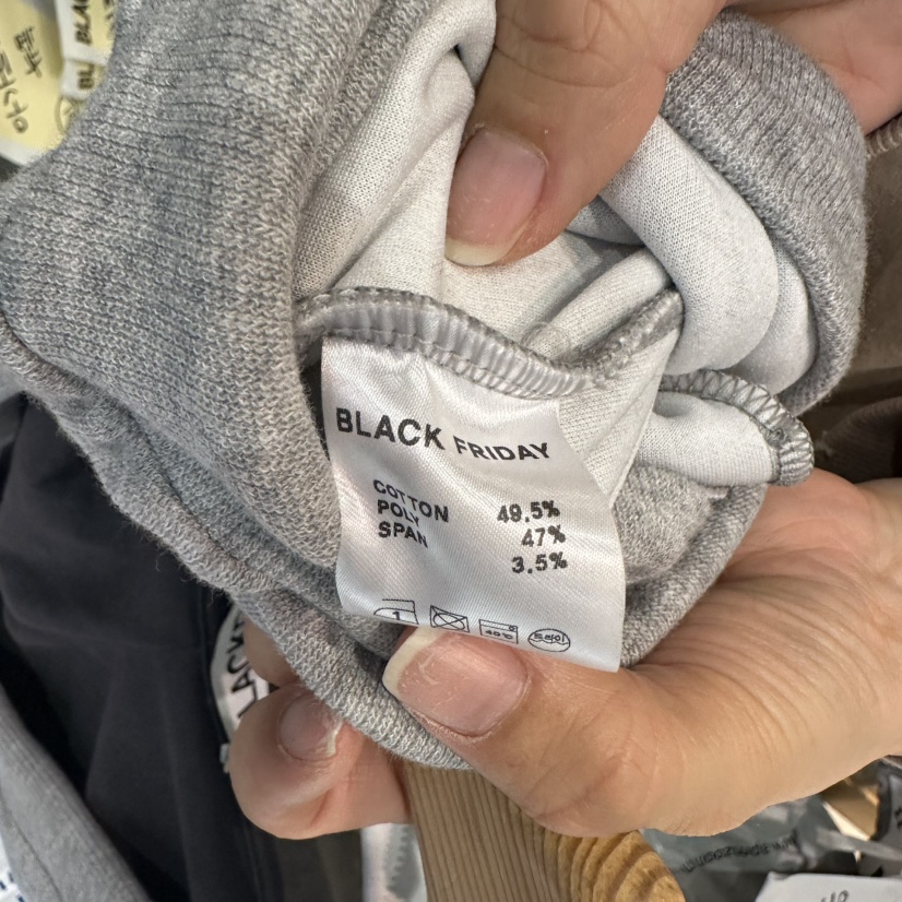 BLACKFRIDAY韓國直郵㊣女裝新款時尚休閑推薦人氣熱賣職業衛衣BLACK FRIDAY衛衣
