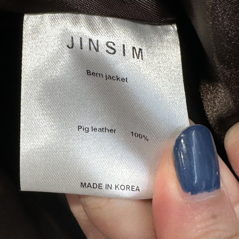 JINSIM韓國代購㊣女裝新款休閑職業推薦真品時尚熱賣人氣夾克JINSIM夾克
