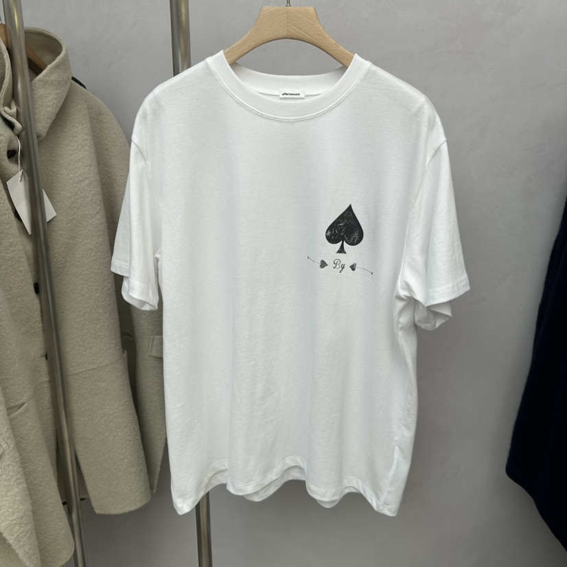 EFFERVESCENT韓國直郵㊣女士新款25秋冬熱賣人氣休閑職業T恤evc/effervescentT恤圖色1