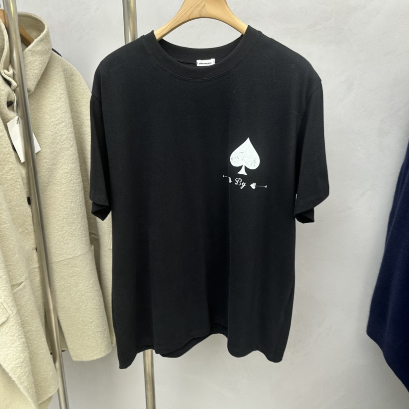 EFFERVESCENT韓國直郵㊣女士新款25秋冬熱賣人氣休閑職業T恤evc/effervescentT恤圖色2