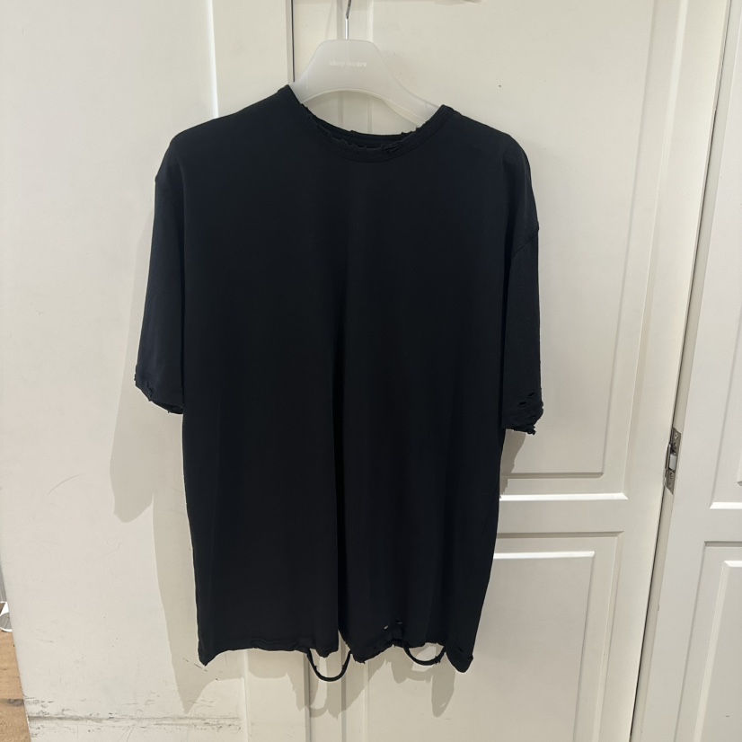 WE ARE/WELOVER東大門㊣實拍女裝新品25秋冬時尚人氣真品T恤SHOP_WE ARET恤圖色2黑色