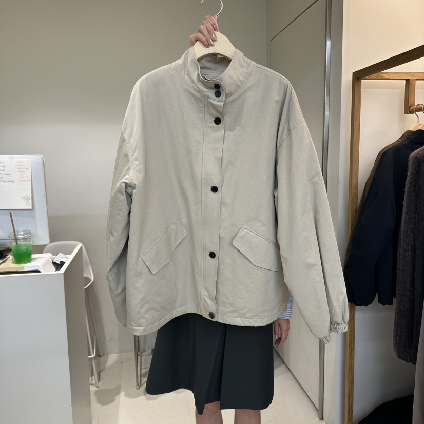 OUTRENE東大門㊣直郵女裝新品25秋冬時尚真品熱賣推薦休閑夾克OUTRENE夾克圖色1