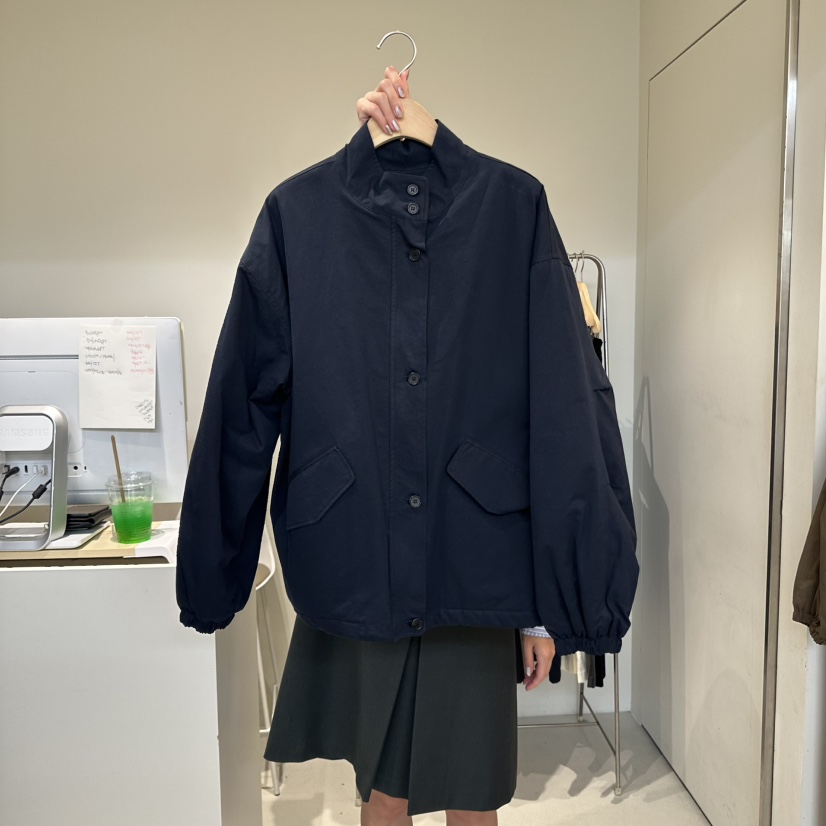 OUTRENE東大門㊣直郵女裝新品25秋冬時尚真品熱賣推薦休閑夾克OUTRENE夾克圖色3