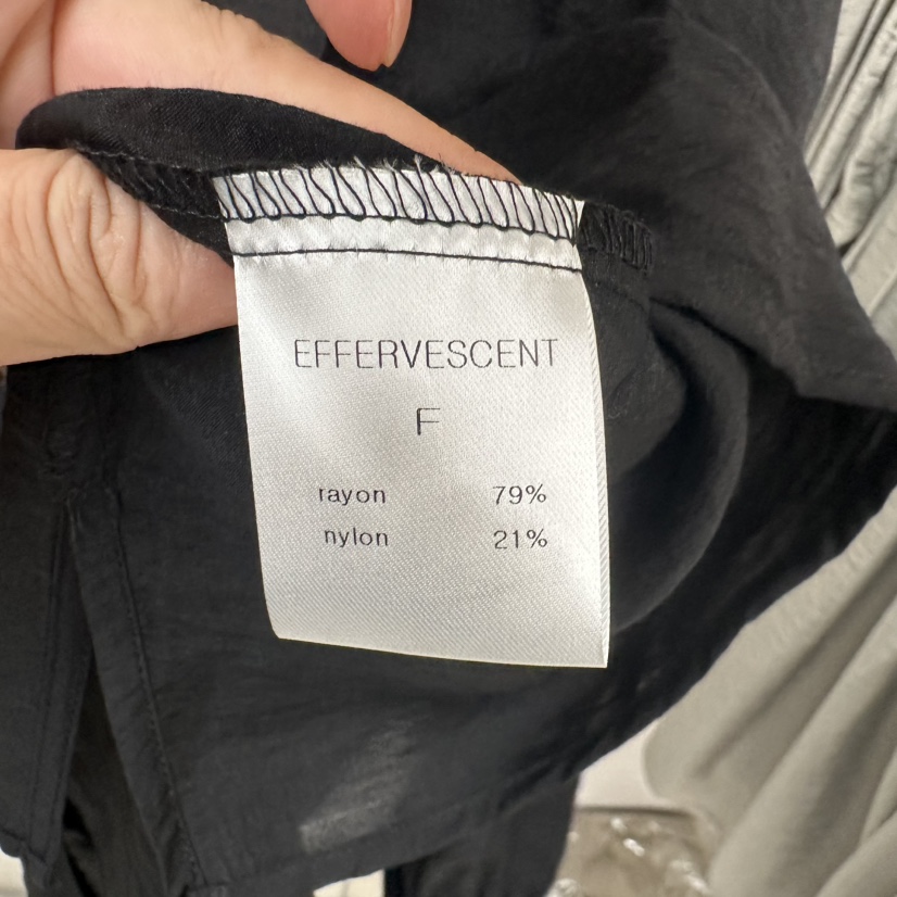 EFFERVESCENT東大門㊣實拍女士新款25秋冬襯衫蕾絲衫荷葉邊evc/effervescent襯衫/蕾絲衫