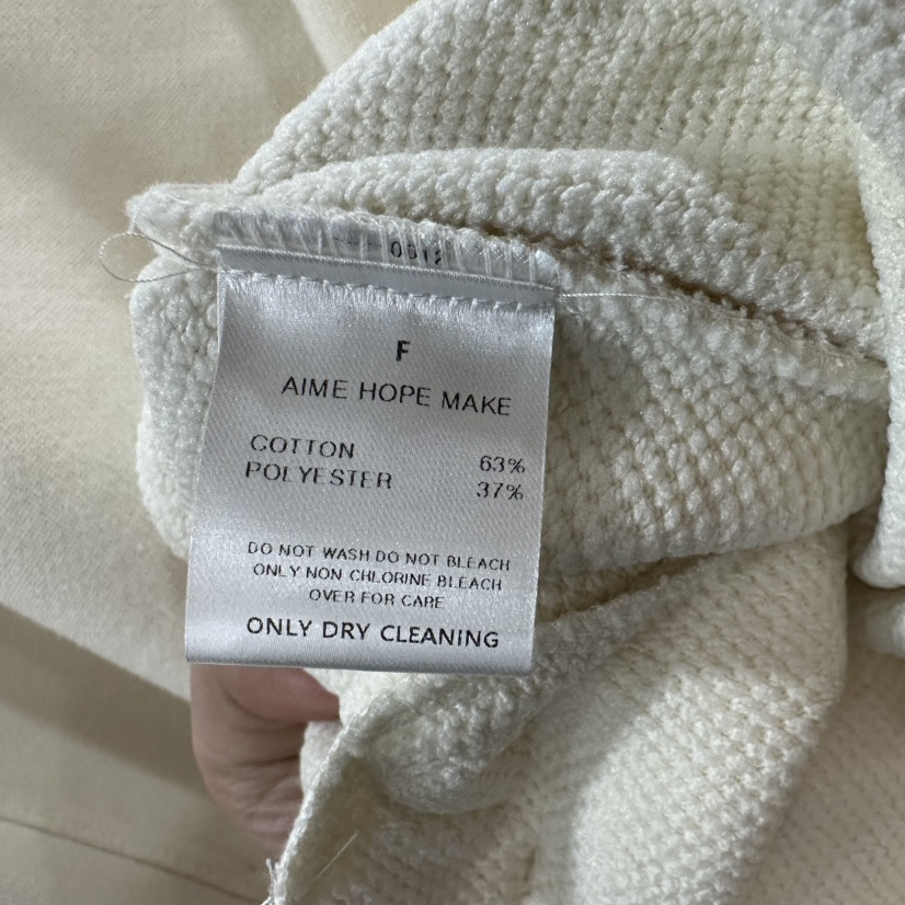 AIME HOPE MAKE韓國直郵㊣女士新品25秋冬職業真品人氣衛衣AIME HOPE MAKE衛衣