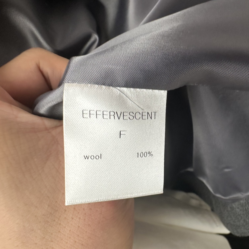 EFFERVESCENT東大門㊣直郵女士新品職業25秋冬休閑人氣夾克evc/effervescent夾克