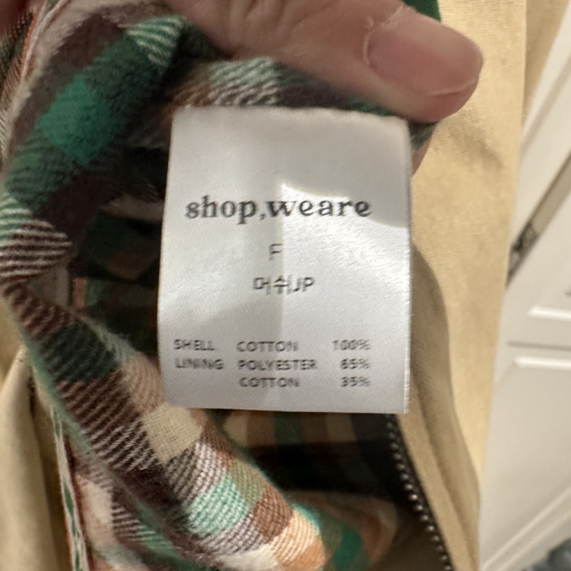 WE ARE/WELOVER東大門㊣代購女裝新款熱賣真品休閑25秋冬夾克SHOP_WE ARE夾克