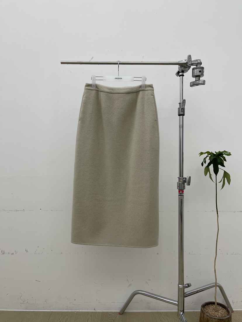 ATMOSPHERE韓國直郵㊣女裝新品25秋冬休閑人氣熱賣職業長裙ATMOSPHERE/BLING長裙圖色1