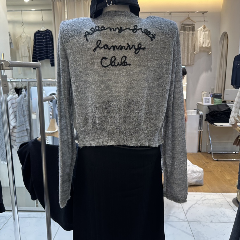 ULTRAORANGE東大門㊣代購女裝新品人氣真品針織衫不含內搭刺繡GILT/ULTRAORANGE針織衫