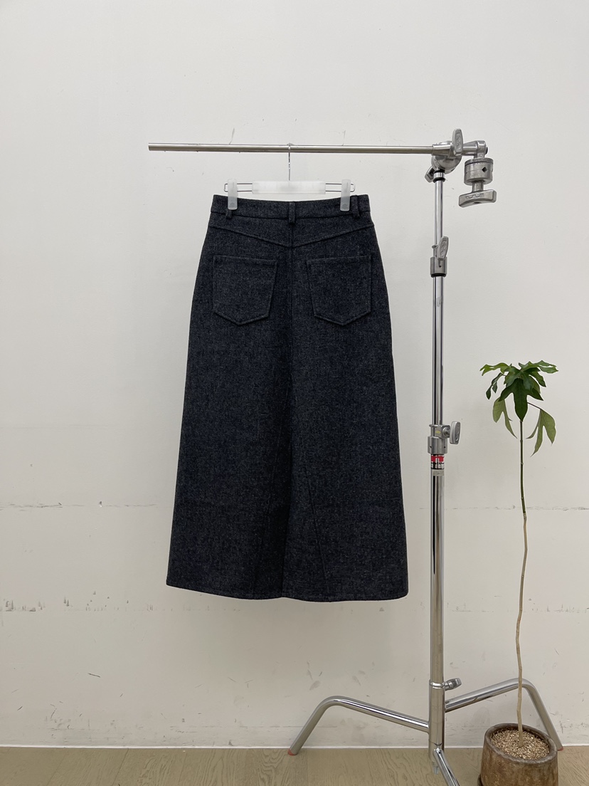 ATMOSPHERE韓國代購㊣女裝新款25秋冬真品人氣休閑熱賣長裙ATMOSPHERE/BLING長裙