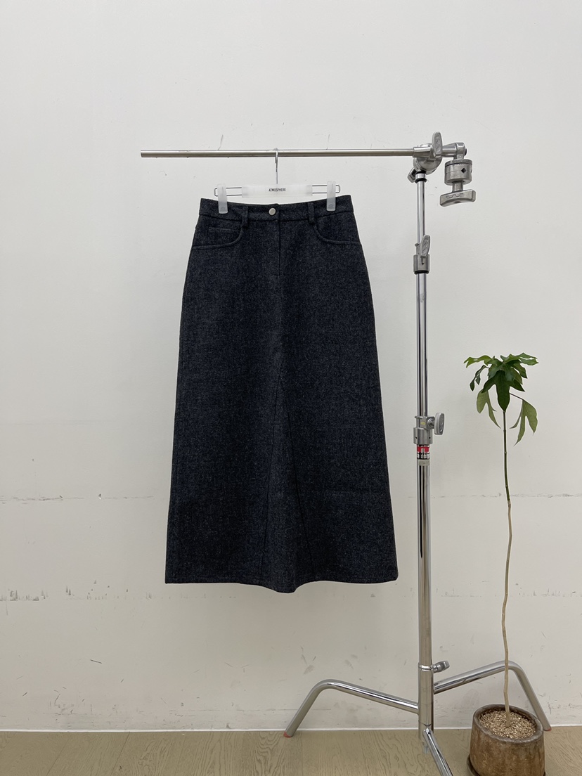 ATMOSPHERE韓國代購㊣女裝新款25秋冬真品人氣休閑熱賣長裙ATMOSPHERE/BLING長裙圖色2