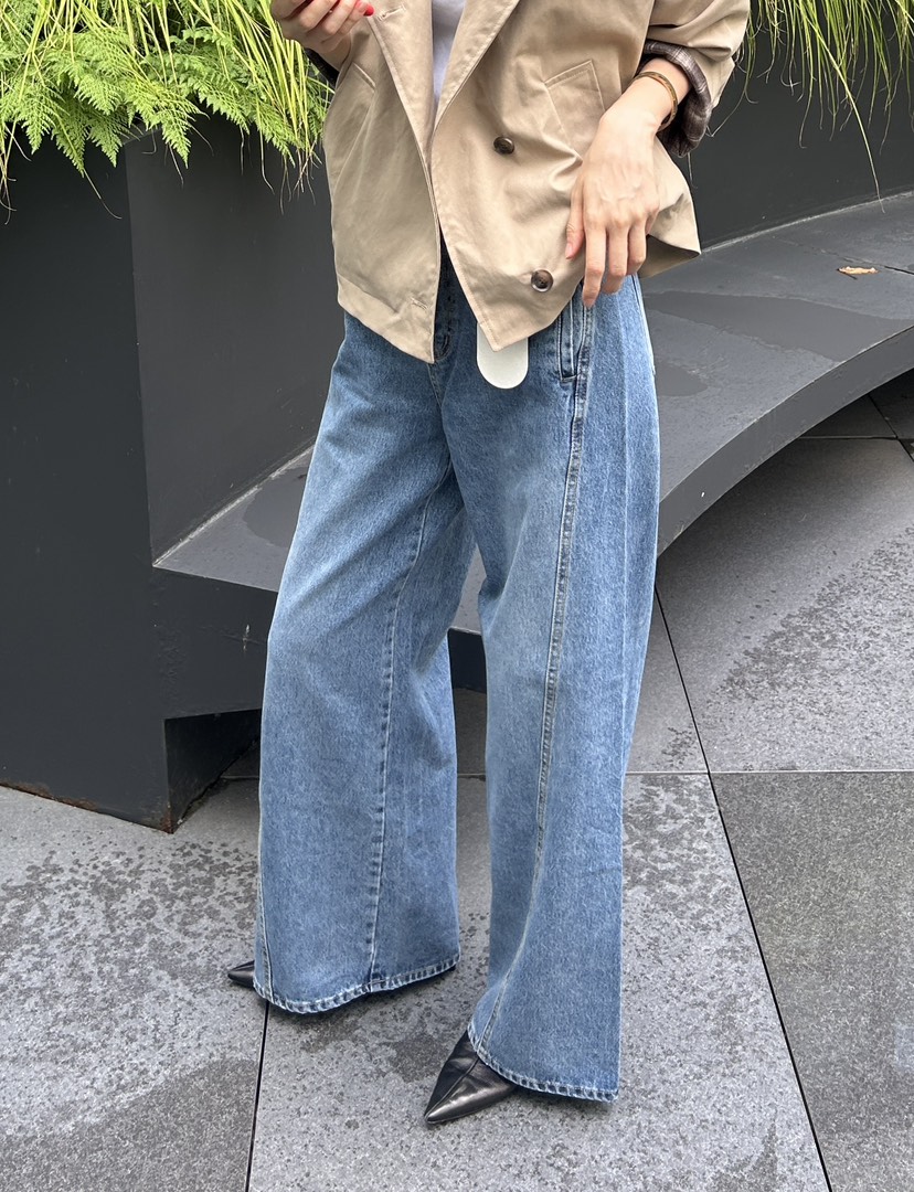 ME MO東大門㊣直郵女士新款時尚職業人氣推薦熱賣休閑牛仔褲ME MO牛仔褲