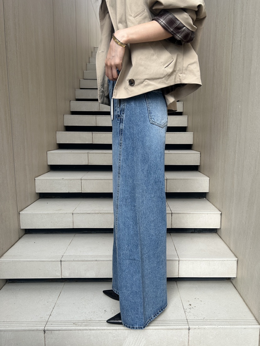 ME MO東大門㊣直郵女士新款時尚職業人氣推薦熱賣休閑牛仔褲ME MO牛仔褲