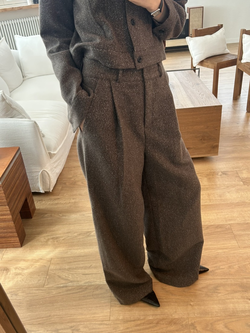 ME MO東大門㊣實拍女士新款熱賣25秋冬真品職業時尚休閑褲ME MO休閑褲