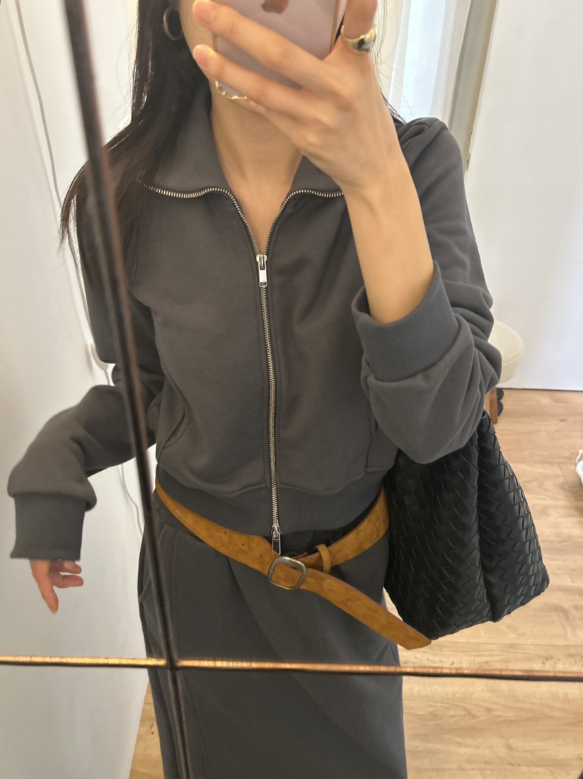 ME MO韓國直郵㊣女士新款休閑真品熱賣人氣時尚25秋冬夾克拉鏈ME MO夾克