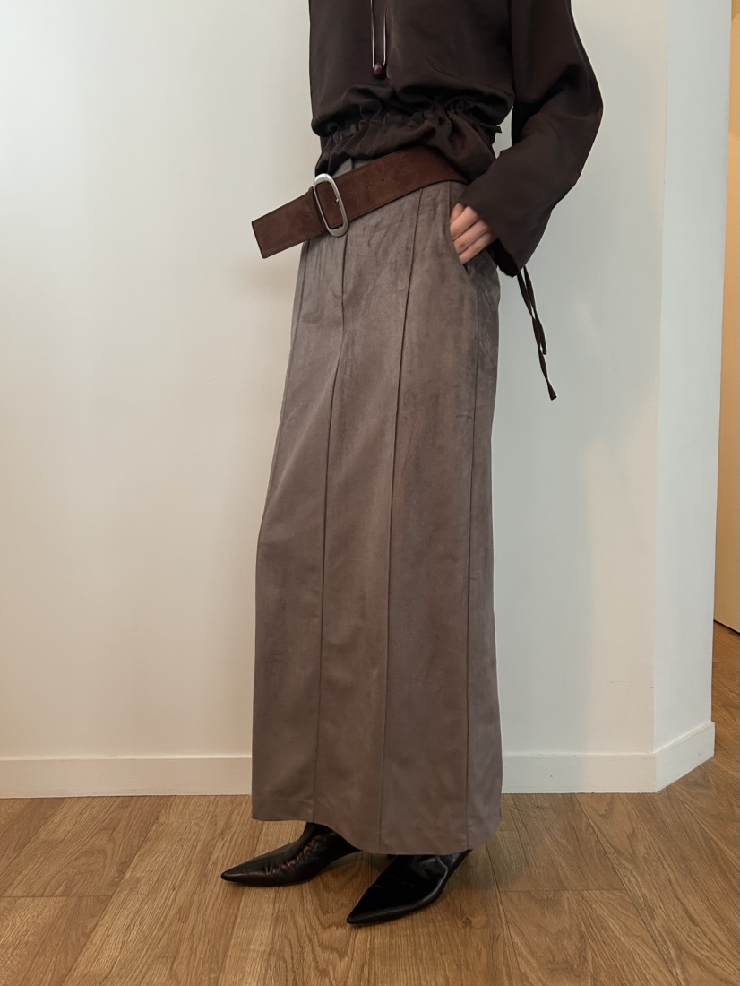 ME MO韓國直郵㊣女裝新品休閑人氣真品熱賣推薦長裙不含腰帶ME MO長裙