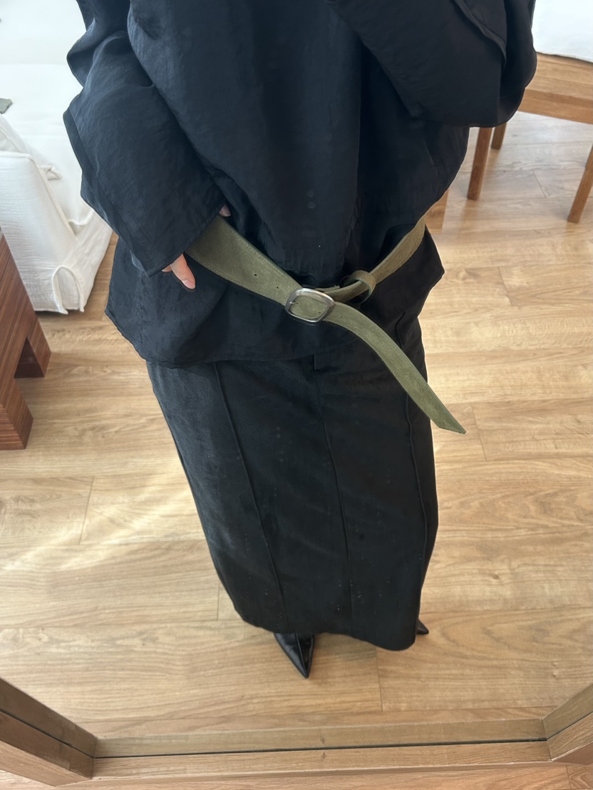 ME MO韓國直郵㊣女裝新品休閑人氣真品熱賣推薦長裙不含腰帶ME MO長裙
