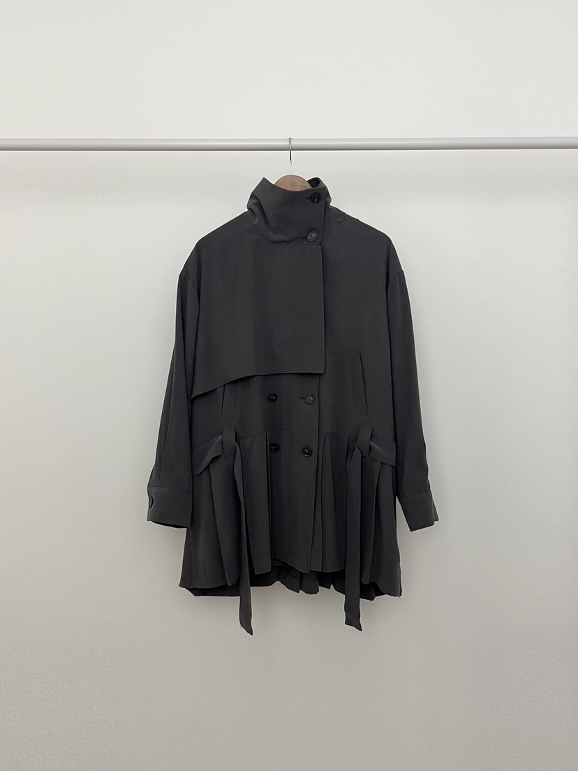 RE:OPENING韓國代購㊣女士新款真品職業時尚人氣25秋冬長款風衣RE:OPENING長款風衣圖色2