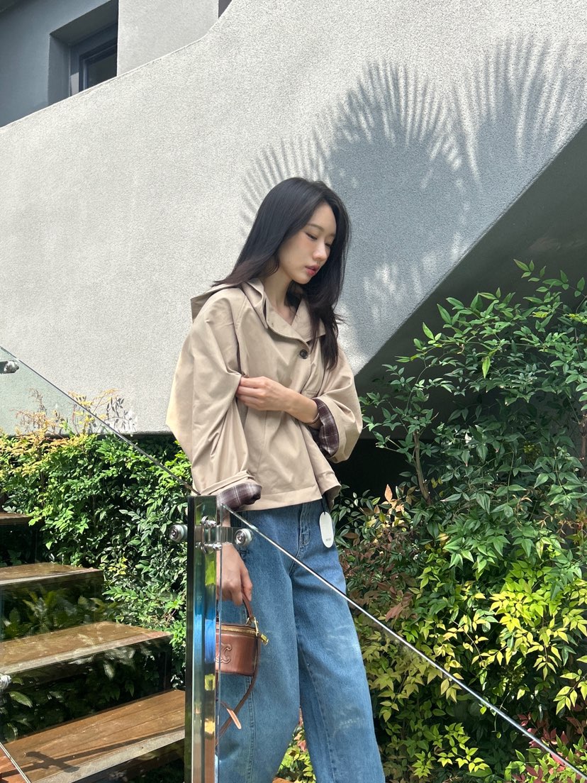 ME MO東大門㊣代購女裝新品推薦職業時尚熱賣真品夾克連帽ME MO夾克
