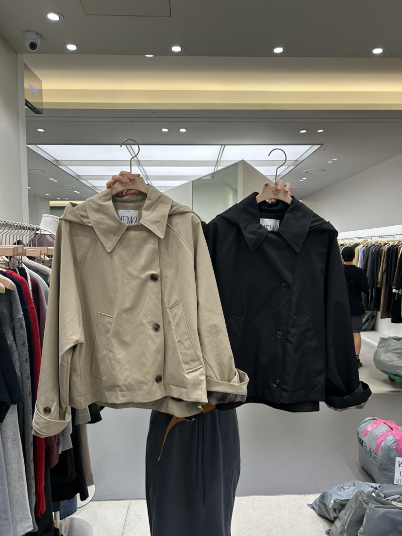 ME MO東大門㊣代購女裝新品推薦職業時尚熱賣真品夾克連帽ME MO夾克