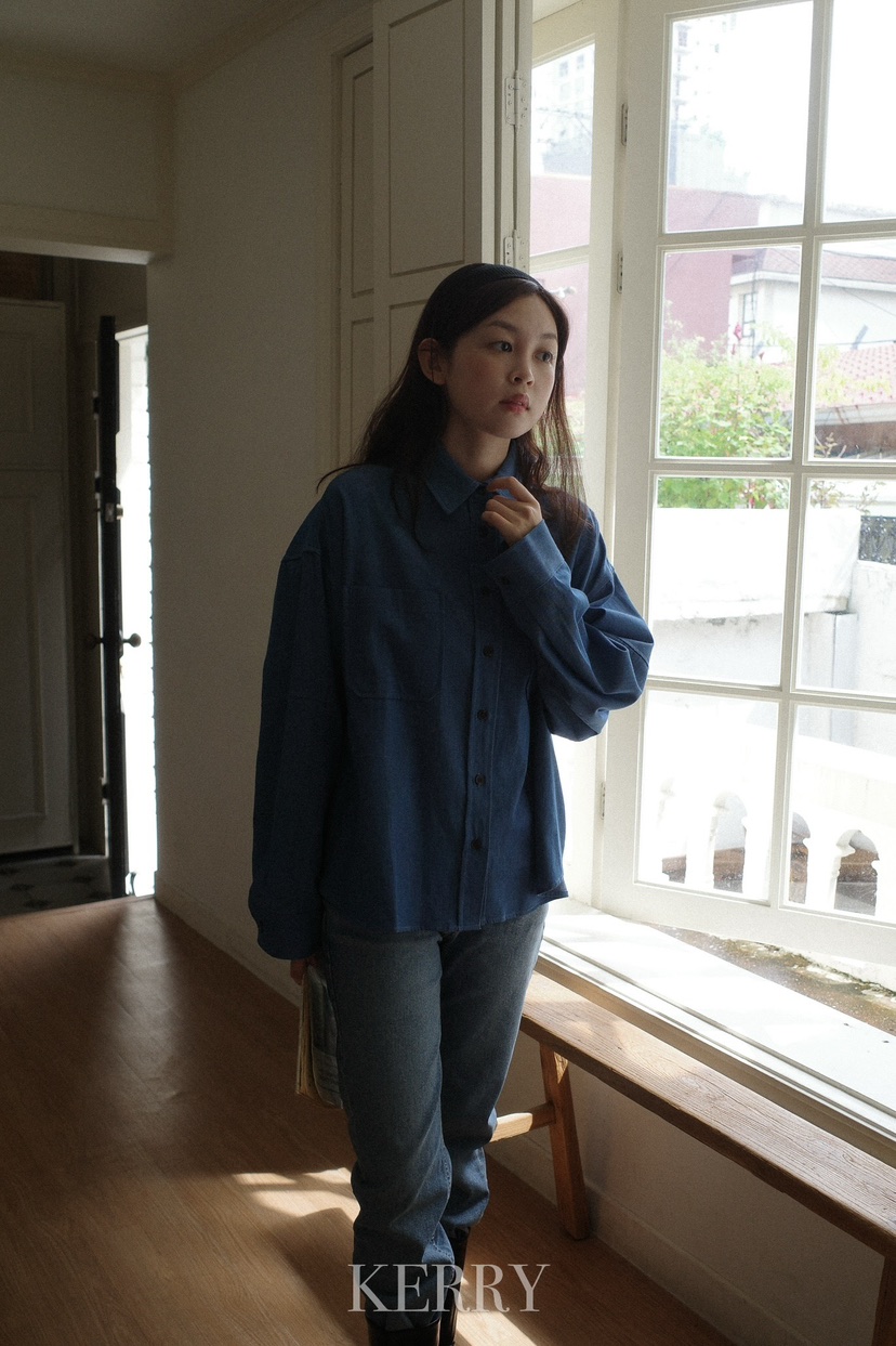 KERRY東大門㊣直郵女裝新品時尚25秋冬職業推薦熱賣襯衫蕾絲衫KERRY襯衫/蕾絲衫