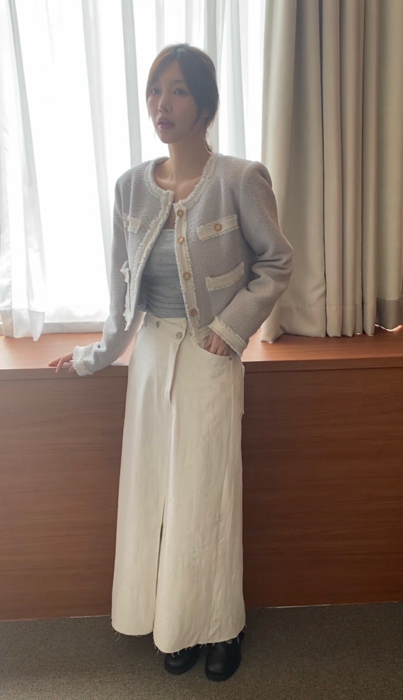 N BROWN東大門㊣直郵女裝新款職業熱賣推薦夾克不含包花呢N BROWN夾克