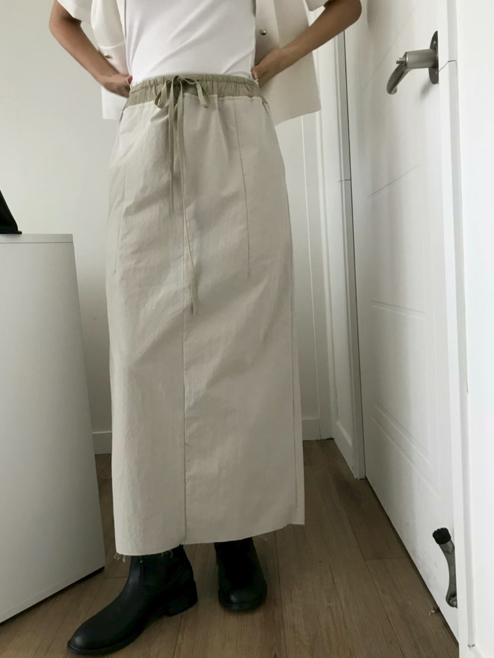 POETE-OT東大門㊣直郵女裝新品真品職業熱賣人氣時尚休閑長裙POETE長裙