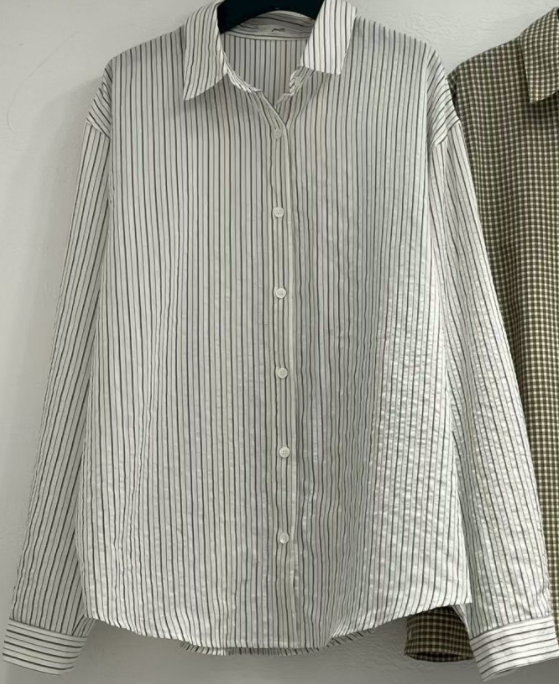 POETE-OT東大門㊣實拍女裝新品真品時尚熱賣人氣襯衫蕾絲衫POETE襯衫/蕾絲衫圖色1
