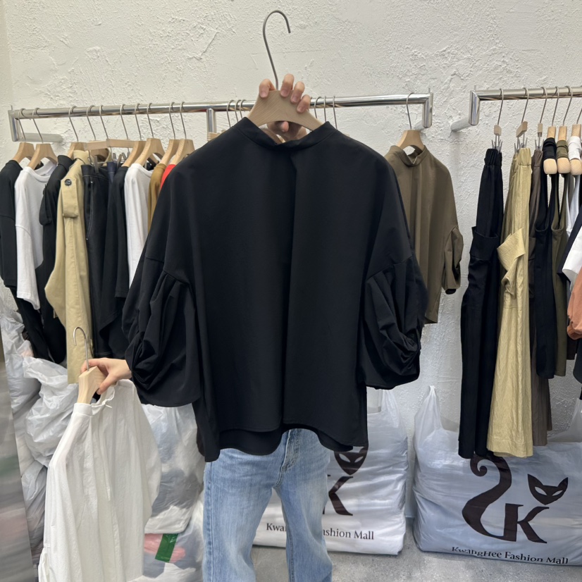 DA YLOG東大門㊣實拍女裝新品真品時尚人氣25秋冬襯衫蕾絲衫DA YLOG襯衫/蕾絲衫圖色3