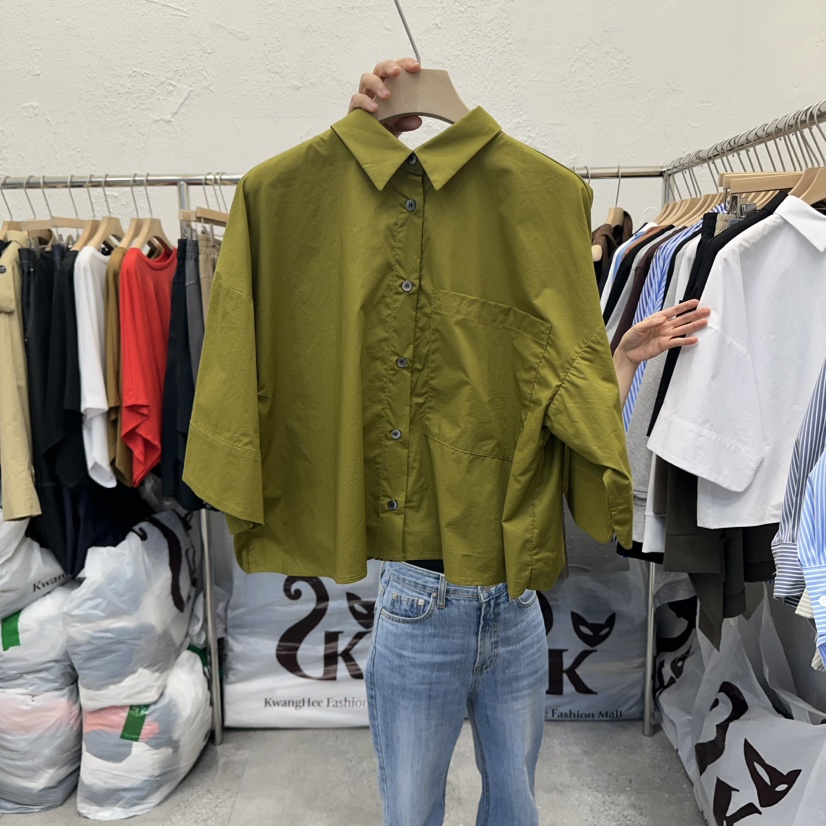DA YLOG東大門㊣直郵女裝新款時尚25秋冬職業真品襯衫蕾絲衫DA YLOG襯衫/蕾絲衫圖色2