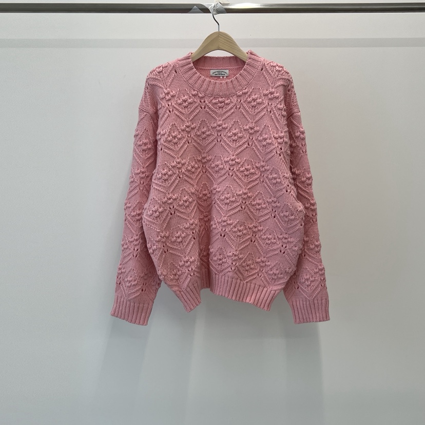 ANOTHER AVENUE韓國代購㊣女裝新品25秋冬熱賣推薦針織衫絨ANOTHER AVENUE針織衫圖色1