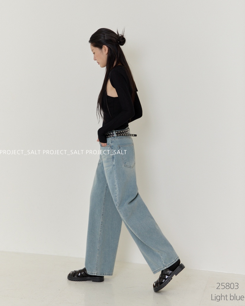 PROJECT SALT東大門㊣代購女裝新品熱賣牛仔褲PROJECTSALT牛仔褲