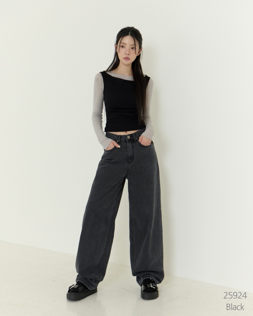 PROJECT SALT韓國代購㊣女士新品時尚牛仔褲PROJECTSALT牛仔褲