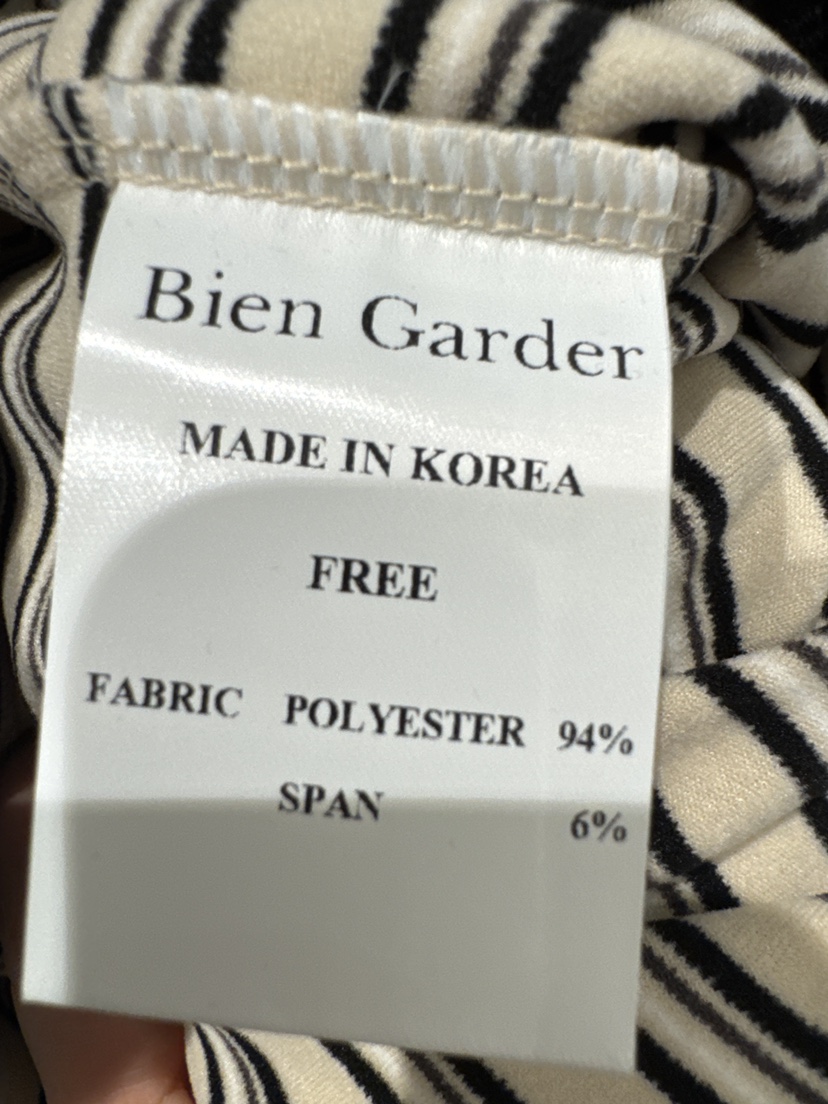 BIEN GARDER韓國代購㊣女裝新款25秋冬休閑時尚真品推薦T恤BIEN GARDERT恤