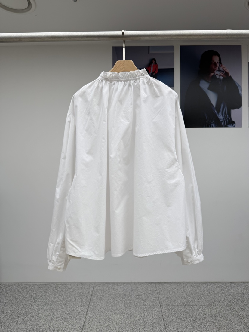 MADE-P韓國代購㊣女士新品推薦時尚25秋冬人氣真品襯衫蕾絲衫MADE-P襯衫/蕾絲衫