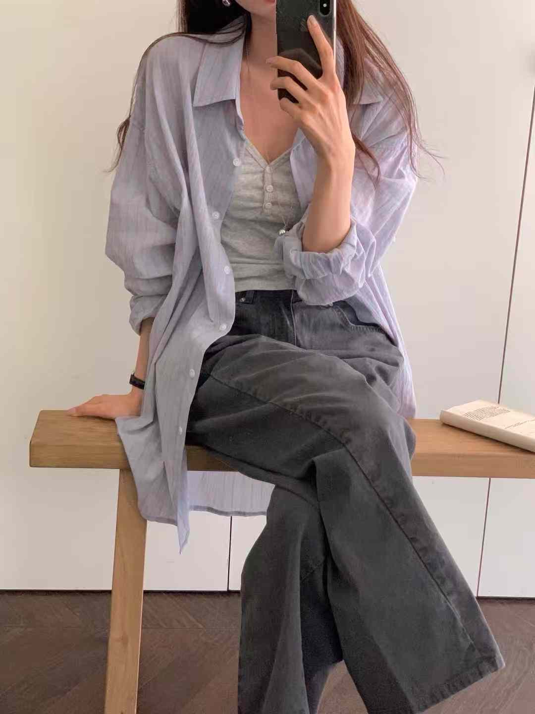 EP1. MATILDA韓國代購㊣女士新品真品人氣25秋冬襯衫蕾絲衫EP1. MATILDA襯衫/蕾絲衫