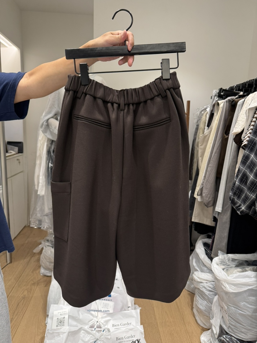 BIEN GARDER韓國代購㊣女裝新品時尚休閑推薦人氣25秋冬短褲BIEN GARDER短褲