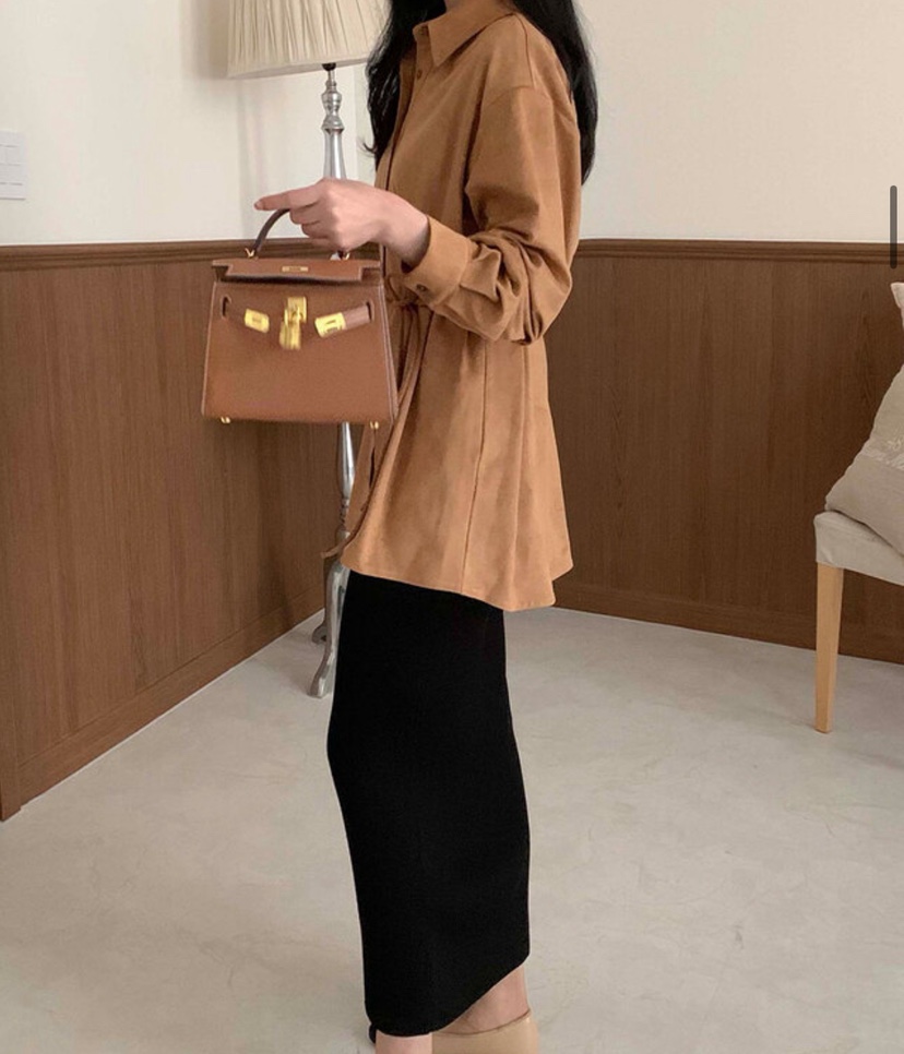 ONDO-P東大門㊣實拍女士新品人氣時尚休閑襯衫蕾絲衫絨面革ONDO-P襯衫/蕾絲衫