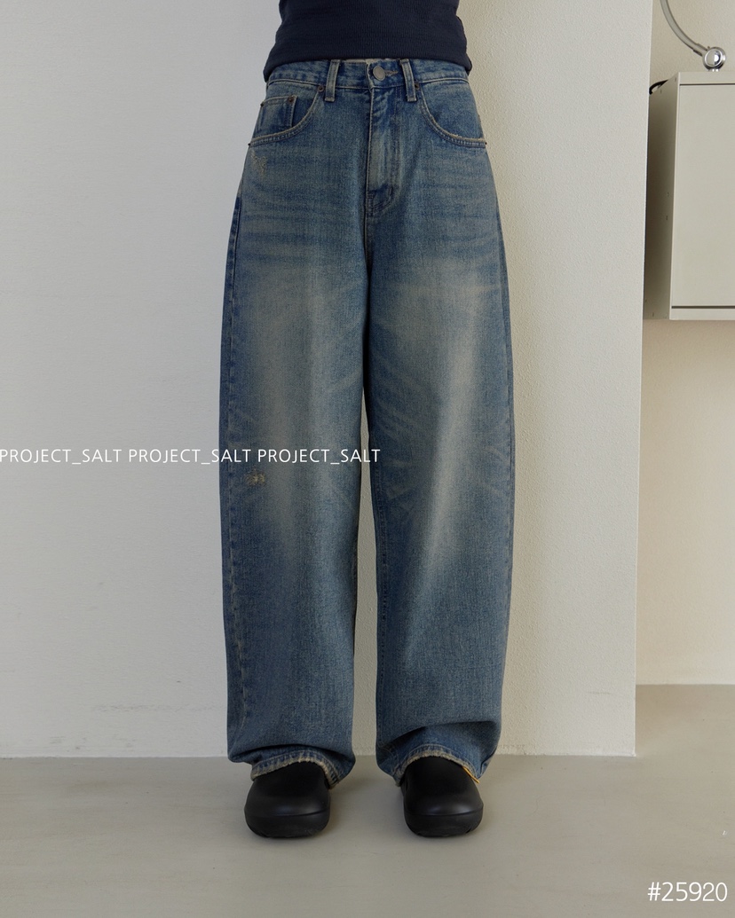 PROJECT SALT東大門㊣直郵女裝新品時尚牛仔褲PROJECTSALT牛仔褲