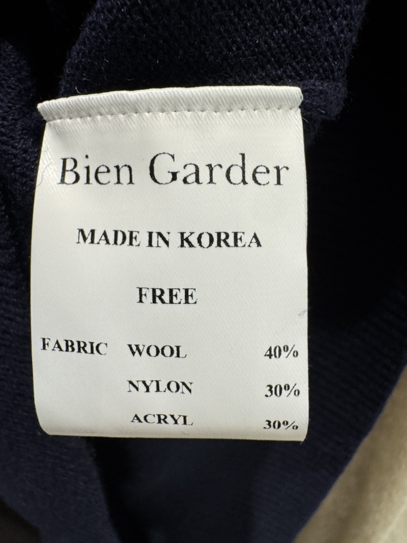 BIEN GARDER韓國代購㊣女士新品25秋冬推薦針織衫羊毛高領BIEN GARDER針織衫