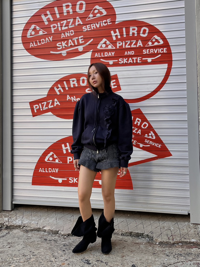 MADE-P東大門㊣直郵女裝新款休閑人氣時尚真品職業夾克拉鏈MADE-P夾克