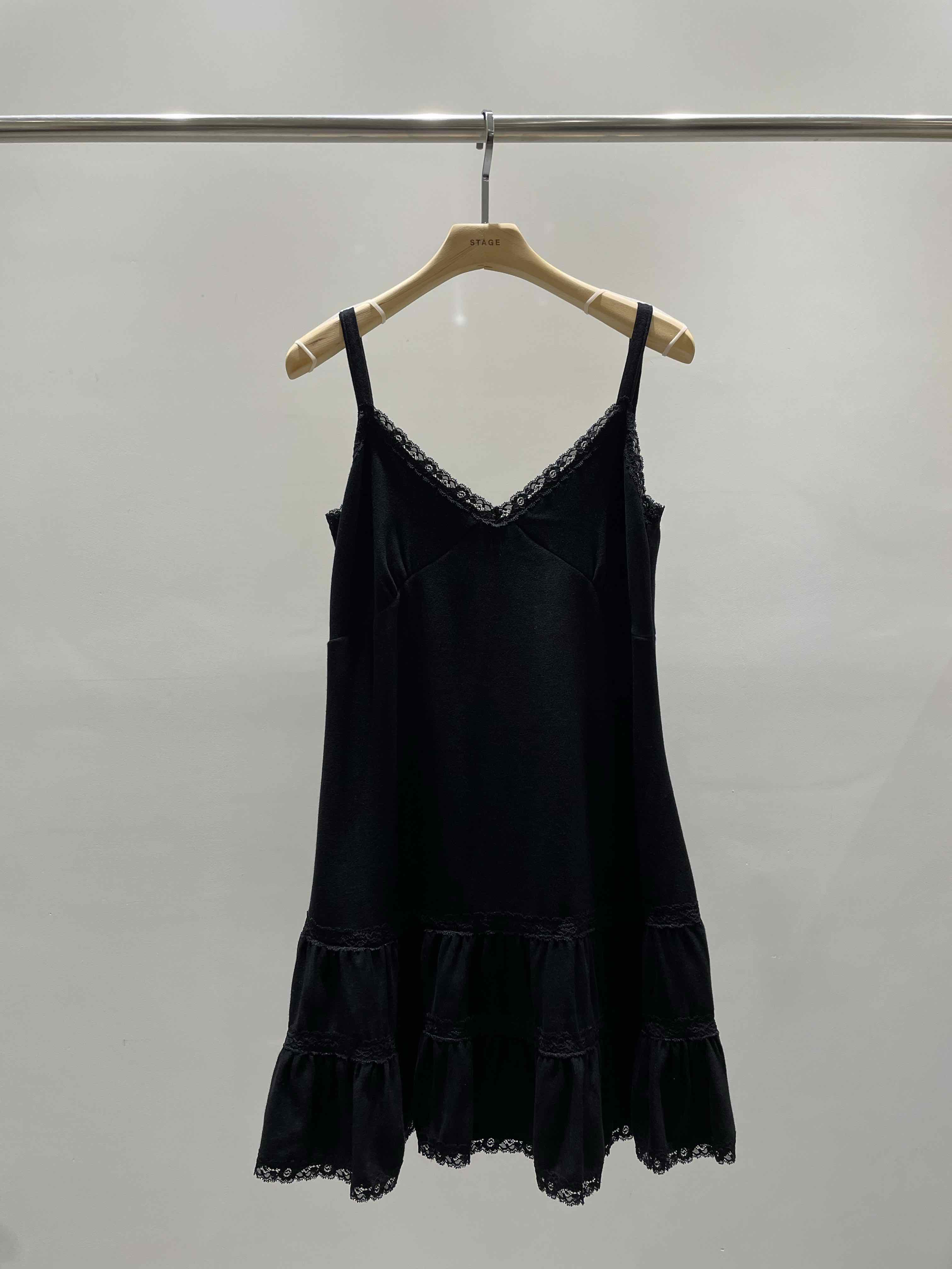 STAGE韓國代購㊣女士新品職業熱賣真品時尚休閑25秋冬連衣裙STAGE連衣裙圖色2