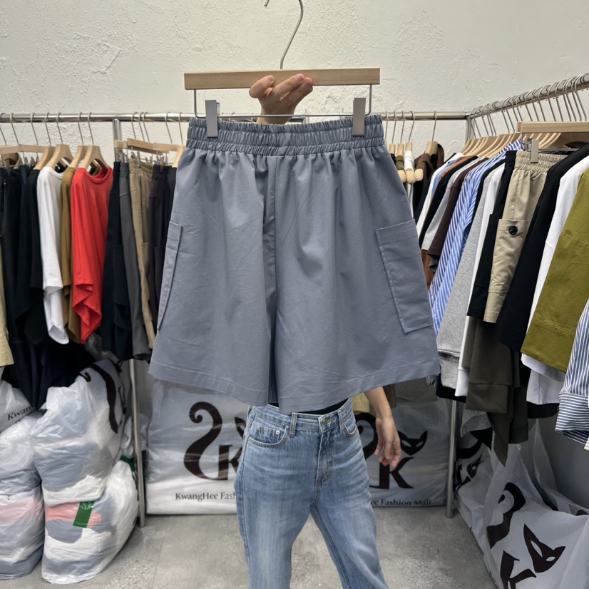 DA YLOG東大門㊣直郵女士新品真品熱賣25秋冬裙褲口袋紐扣DA YLOG裙褲