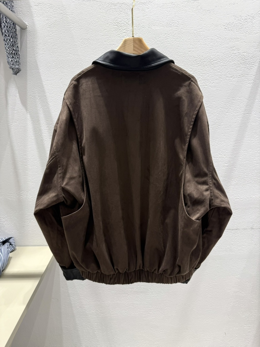 JIMMY韓國代購㊣女裝新品推薦時尚真品休閑熱賣25秋冬夾克絨面革JIMMY/REMAKE夾克
