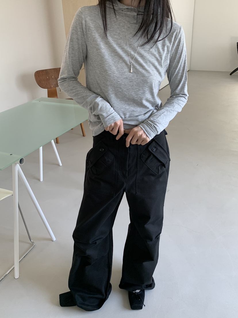 MONDAYMORING東大門㊣實拍女士新款職業時尚休閑長袖T恤連帽衫MONDAYMORING長袖T恤