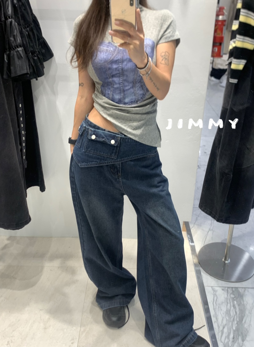JIMMY東大門㊣實拍女士新款職業推薦人氣時尚熱賣休閑真品T恤JIMMY/REMAKET恤