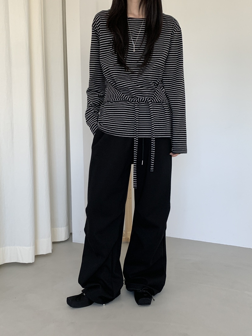 MONDAYMORING東大門㊣代購女士新品時尚熱賣25秋冬人氣休閑褲MONDAYMORING休閑褲