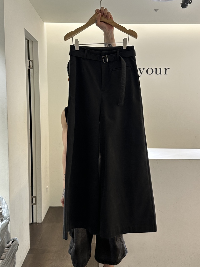 YOUR-P東大門㊣代購女士新款人氣職業真品25秋冬休閑褲含腰帶YOUR-P休閑褲圖色3