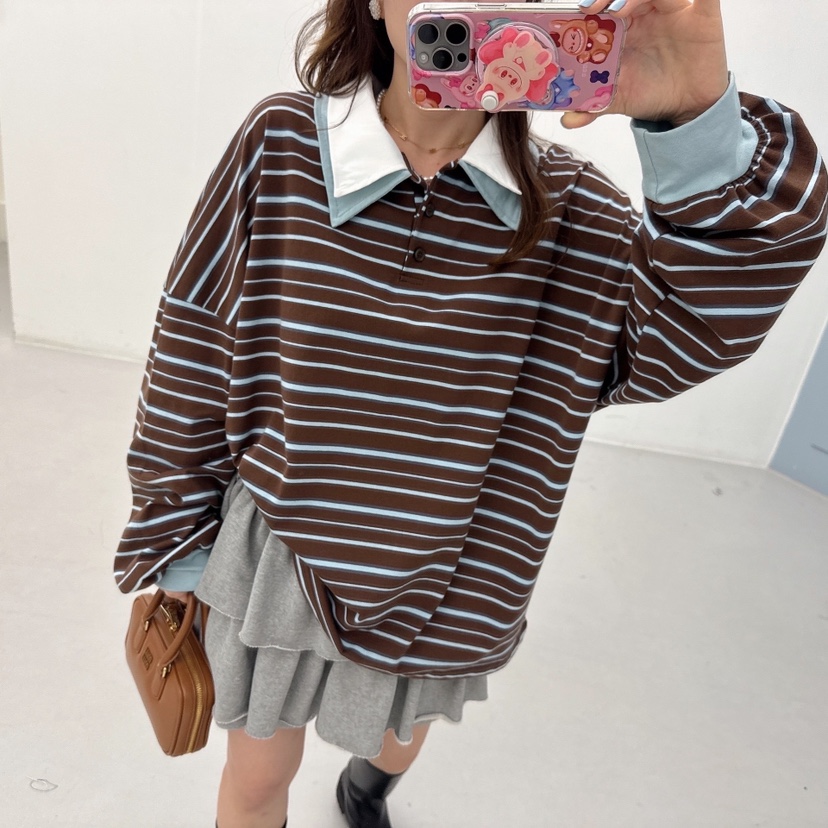 LOVABLE韓國代購㊣女士新款人氣推薦熱賣25秋冬真品職業衛衣LOVABLE衛衣