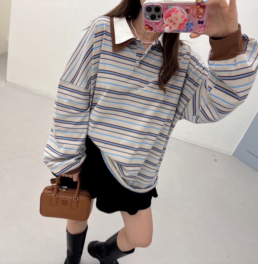 LOVABLE韓國代購㊣女士新款人氣推薦熱賣25秋冬真品職業衛衣LOVABLE衛衣